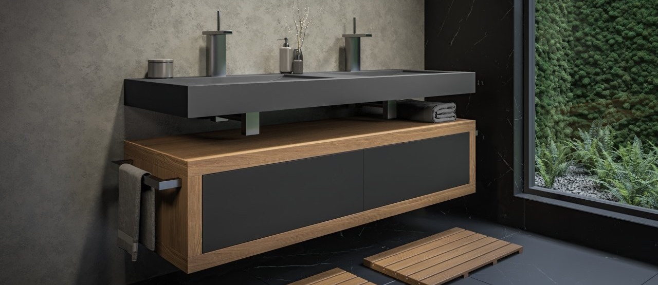 Millennium Black Stone Wooden Cabinets 02 (web)